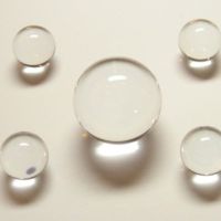 地鎮用水晶の四方地鎮 魔除け水晶玉1.0寸セット