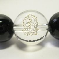 【大日如来】未年・申年の干支守護石 オニキスパワーストーンブレスレット