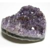 アメジストクラスターハート型(紫水晶）原石 　ハート型H07