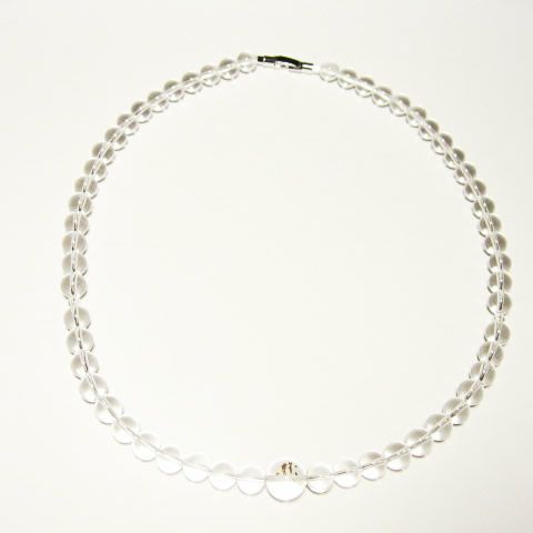 干支梵字　幸運を呼ぶ 水晶ネックレス 　男女用 