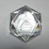 水晶カット六芒星ピラミッド