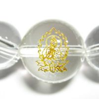 干支守護石【大日如来 未年・申】水晶ブレス