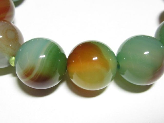 パワーストーンレインボーメノウブレスレット