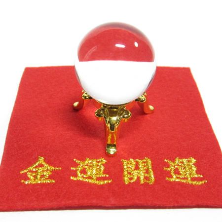 金運開運のお守り水晶玉