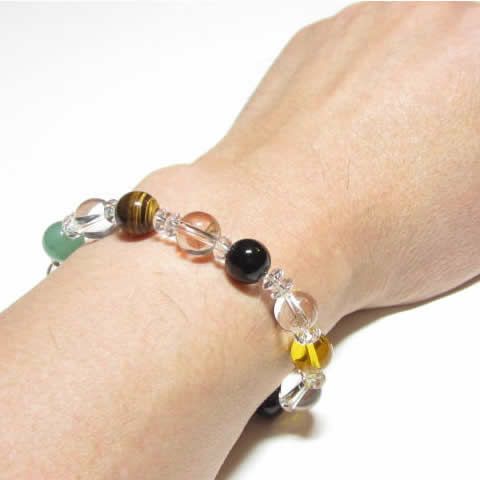 メンズパワーストーンブレスレット・開運グッズの開運金運七福神ブレスレット