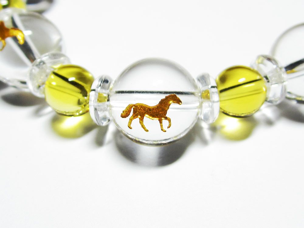 金運(馬九行久)うまくいくブレスレット