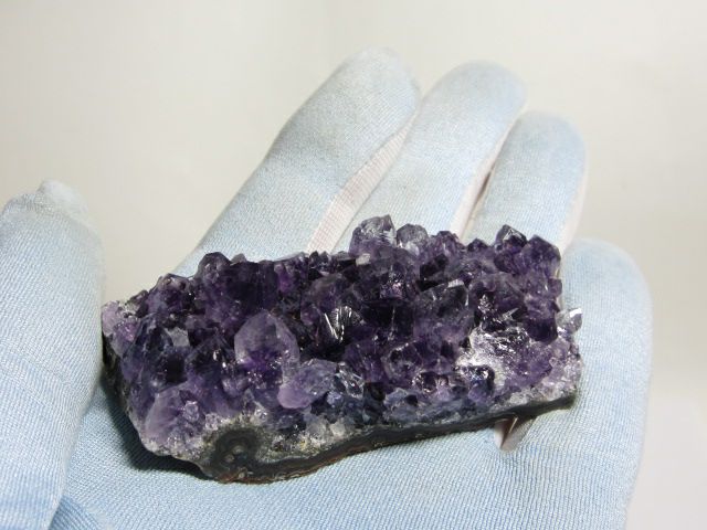 7ブラジル産アメジストクラスター原石87