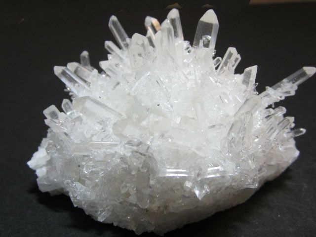 天然の水晶クラスター天然石の水晶原石S11