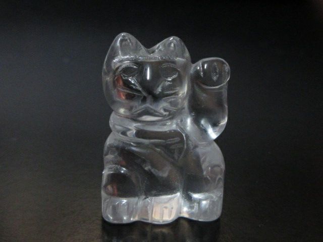 水晶 招き猫 03