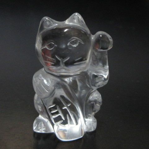 水晶招き猫 水晶 招き猫の通販 | 幸せを呼ぶ石PAX